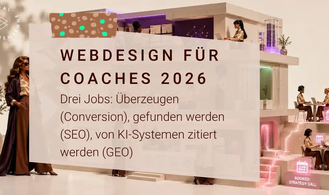 Webdesign für Coaches