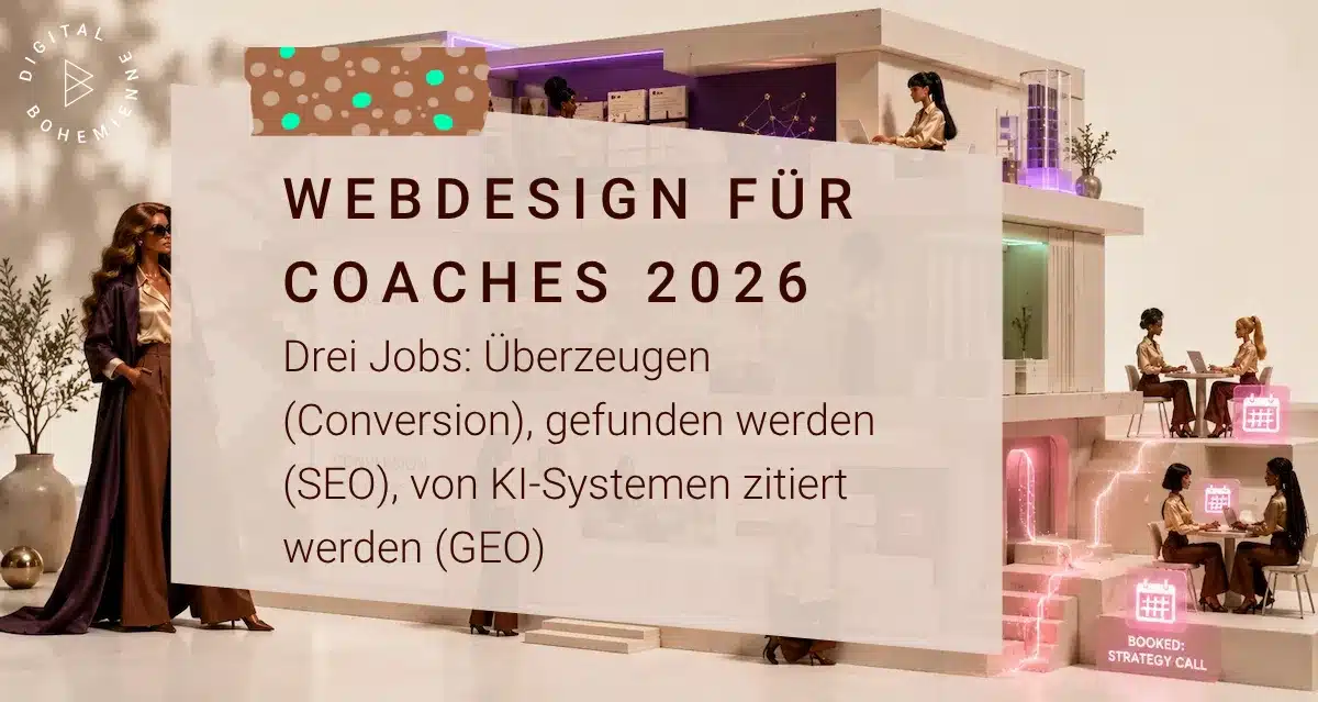 Blog 1 webdesign für coaches